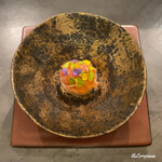 カーサ・デル・チーボ - 桜鱒のスフォルマ―トとトマトのジュレ