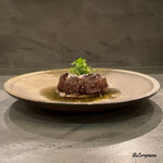 カーサ・デル・チーボ - 猪のタンの炭火焼