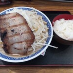 優勝軒 - ふじ麺830円、平日ランチで小ライスサービス(2022.3.14)