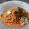 はちやま - 料理写真:白姫海老のトマトクリームパスタ