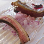 山武産天然網取りマガモと房州仔猪ロース