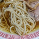 中華そば えもと - 麺の感じ