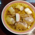 中華そば えもと - 3月8日で中華そばえもと1年そば（この日限定）