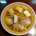 中華そば えもと - 3月8日で中華そばえもと1年そば（この日限定）