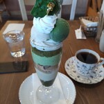 クリクリ - KURIKURIパフェ¥1000+朝パフェ無料コーヒー