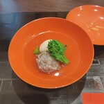 日本料理FUJI - 鰯つみれ、蕪、菜花