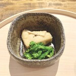 温石 - からすみ餅巾着