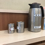 そばの神田 東一屋 - コンディメンツ。