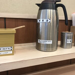 そばの神田 東一屋 - コンディメンツ。