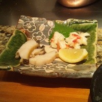 鉄板焼ステーキ 喜扇亭 東京ミッドタウン店 - あわびと伊勢海老