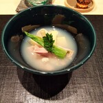 伯雲 - 蛤と筍の煮物