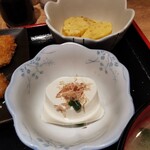 Hidemomoya - 豆腐＆玉子焼き