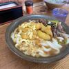 牧のうどん  - 妻の頼んだ肉ごぼううどん６７０円。