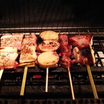 串山串蔵 - 焼けてきました～。