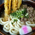 Sukesan Udon Asakawaten - 肉ごぼ天Zoom(^^♪