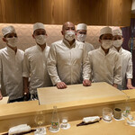 銀座 しのはら - 大将　マッチョwww