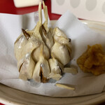 Takahana - にんにく丸揚げ