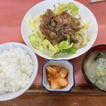 アサヒ食堂 - 焼肉定食　850円