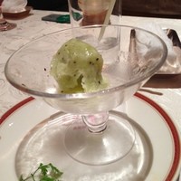 筑紫樓 銀座店 - キウイのソルベが何気に美味しい。