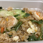 さいとう食堂 - 【カオパットクン】海老チャーハン。やさしい味。