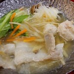 旅行人山荘 - 鍋は白味噌仕立て