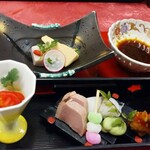 旅行人山荘 - 前菜と小鉢