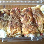 どんぐり食堂 - 料理写真:お好み焼き肉入り￥400