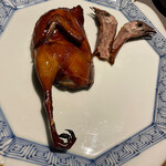 茶禅華 - ウズラの丸焼き