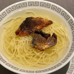 茶禅華 - 上湯麺　河豚のヒレ