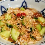 新潟 三宝亭 東京ラボ - 冷製よっぱらい鶏 590円 