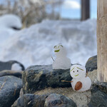 いいでのゆ - 露天風呂誰もいない～貸し切りみたい