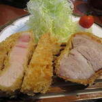 とんかつ ばんぶー - 「特選リブロースかつ」（1,800円）