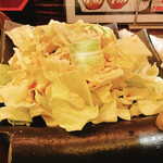 ちゃらりちゃらり - お通しキャベツ