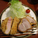 とんかつ ばんぶー - 「特選リブロースかつ」（1,800円）