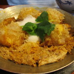 とんかつ ばんぶー - 「ヒレかつ煮」（1,500円）