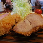 とんかつ ばんぶー - 「特選リブロースかつ」（1,800円）