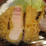 とんかつ ばんぶー - 「特選リブロースかつ」（1,800円）