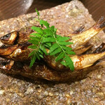 食堂 おがわ - もろこ木芽焼き