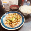 名阪上野ドライブイン おすみ - ホルモン定食　ご飯大・ホルモン大