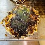 Okonomiyaki Puraza - モダン焼 うどん イカ 玉子抜き(？)