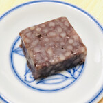秀山庵 - 蒸し羊羹