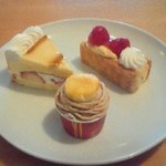 菓子工房 T.YOKOGAWA - 今回、選んだケーキたち