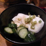 鳥重 - 漬物盛り合わせ