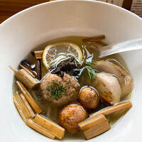 麺屋割ぽう ツクリ茸 - 