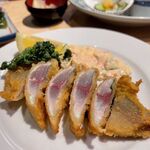 魚の店 オカモ倶楽部 - 生あじレアフライ　649円