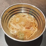 東京焼肉 平城苑 - 柚子おろし素麺