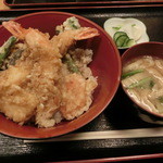 いちふく - 大海老天丼890円