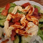 鳥勝 - 鳥勝　生野菜小