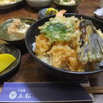 天ぷら割烹 三松 - 天丼セット