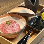 霜降牛肉茶泡饭